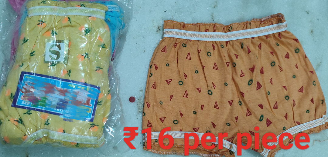 Best quality Kids bloomer  S,M,L uploaded by R.S.G Readymade , Shani cloth house  on 6/24/2023