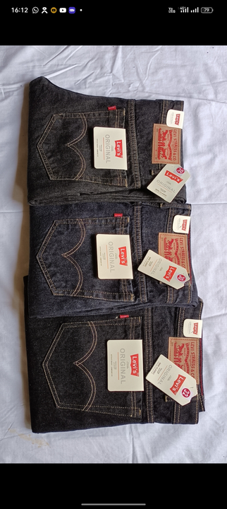 Blue comfort jeans strechable
 uploaded by Krishna knitwears on 6/24/2023