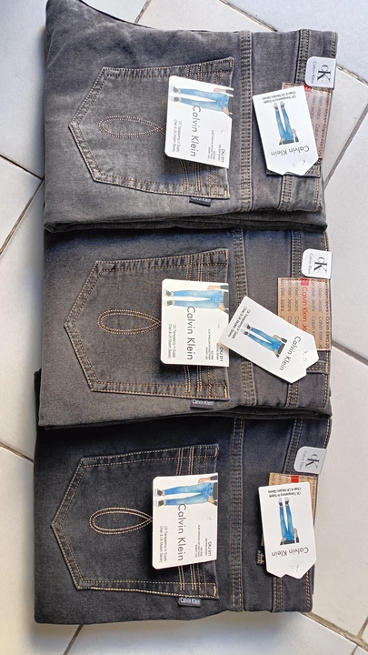 Blue comfort jeans strechable
 uploaded by Krishna knitwears on 6/24/2023