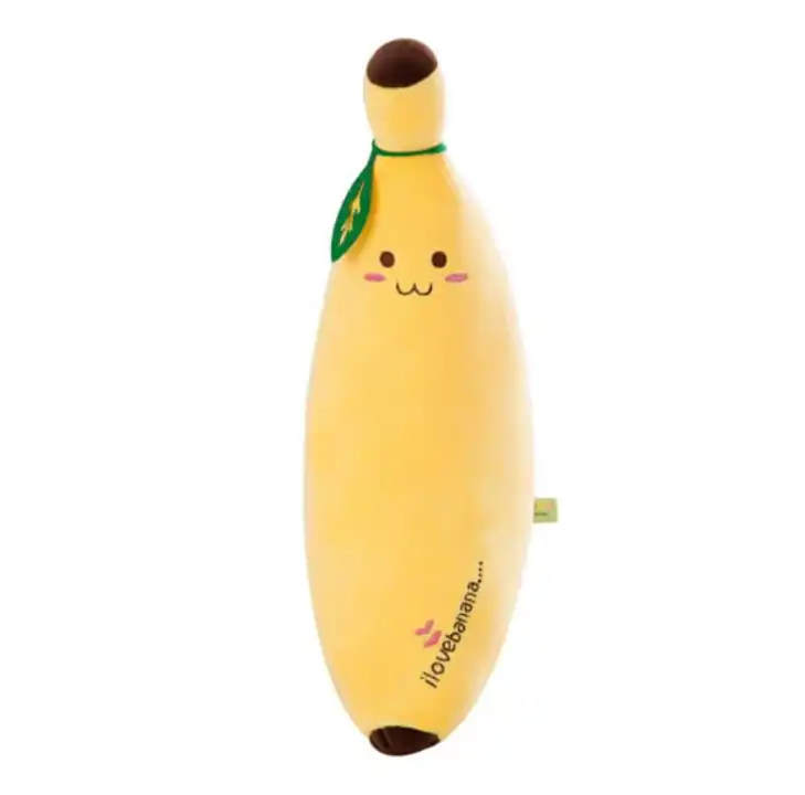 Banana pillow uploaded by Soft toys manufacture  on 6/24/2023