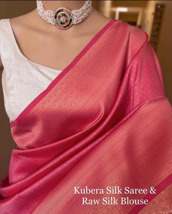 Kubera Pattu Style Silk Saree uploaded by Ritika Internaational on 6/24/2023