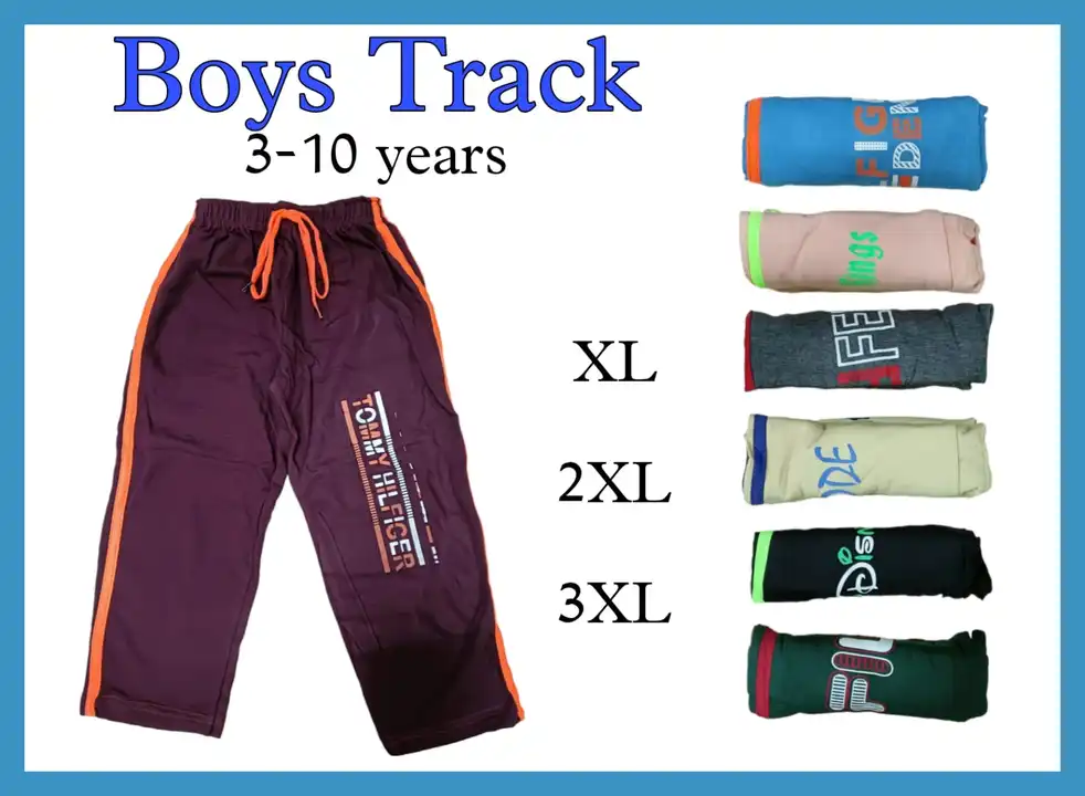 Boys track pant (3 to 10 years) uploaded by Falcon enterprises on 6/24/2023