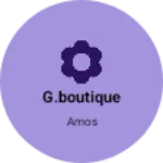 Business logo of G.boutique