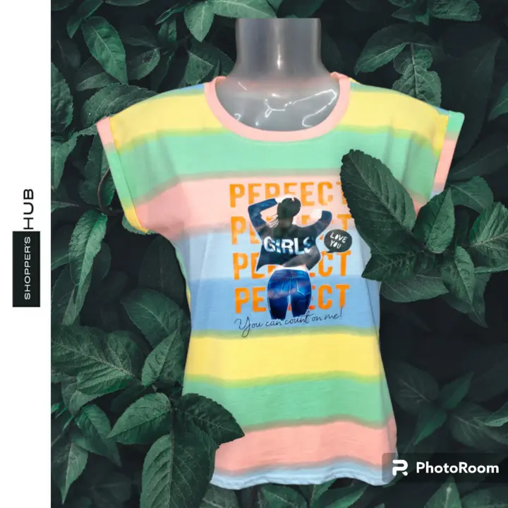 Imported Ladies T-shirts multi colour shade available now for reseller, retailer and wholesaler  uploaded by Shoppers Hub on 6/24/2023
