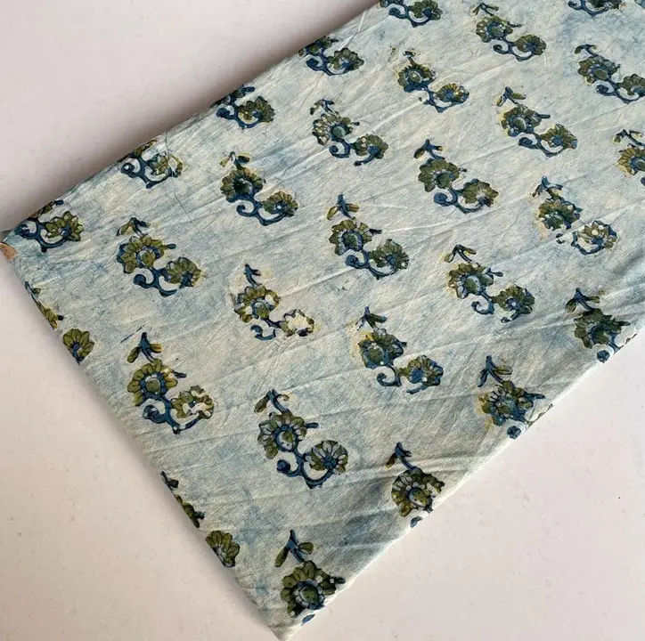 Vansapti ajark hand block printed cotton fabric  uploaded by The print house  on 6/24/2023