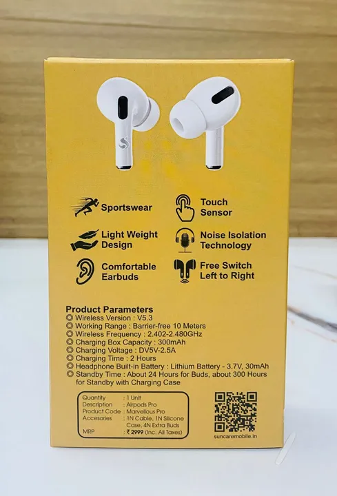 New SunCare Airpods Pro Available Good Price 🔥🥳 uploaded by Heartium®️ Company on 6/24/2023