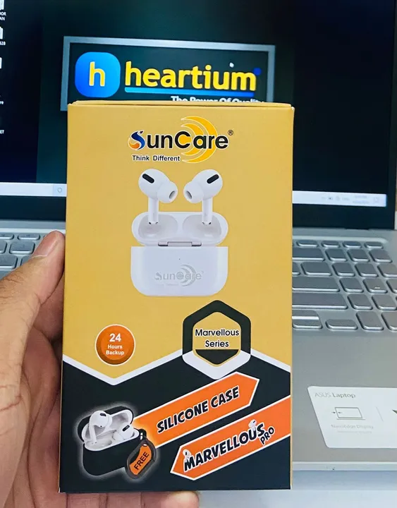 New SunCare Airpods Pro Available Good Price 🔥🥳 uploaded by Heartium®️ Company on 6/24/2023