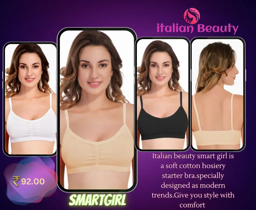 Smart girl uploaded by Italian beauty& Florris premium innerwear  on 6/24/2023