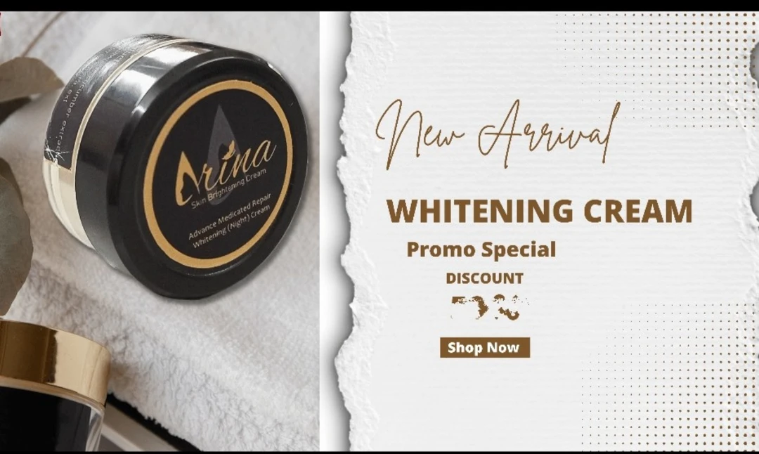 Arina whitening cream uploaded by business on 6/24/2023