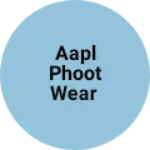 Business logo of Aapl phoot wear