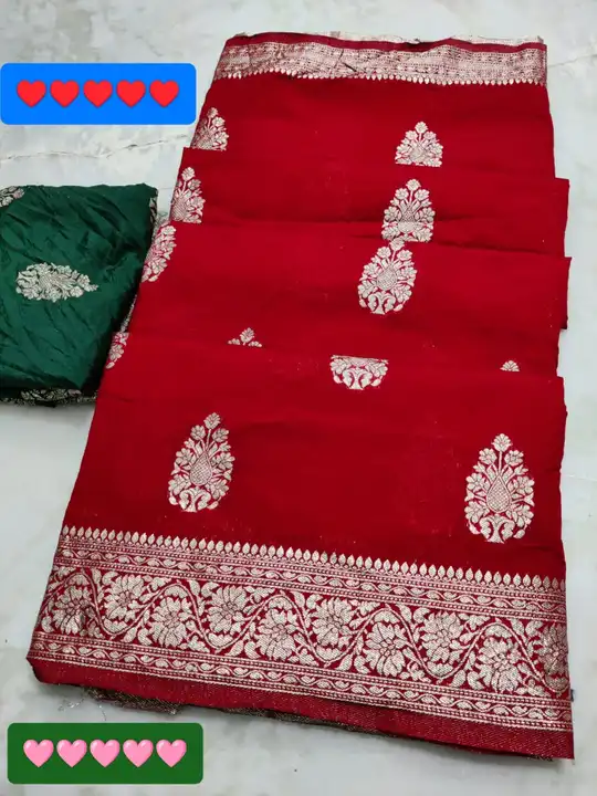 💖💖new Launching💖💖



🥰🥰big sele pure Dhola silk with beautiful rose 🌹 zari waiving saree🥰🥰c uploaded by Gotapatti manufacturer on 6/25/2023