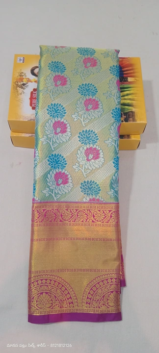 New tradesnal sarees  uploaded by Manasa pattu silk sarees on 6/25/2023