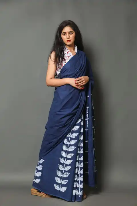 Ilena cotton mul mul saree uploaded by Aayushman Creations on 6/25/2023