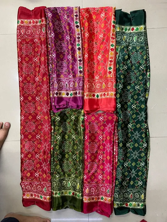 Truky silk fancy saree wid blouse  uploaded by Shree Krishna  on 6/25/2023