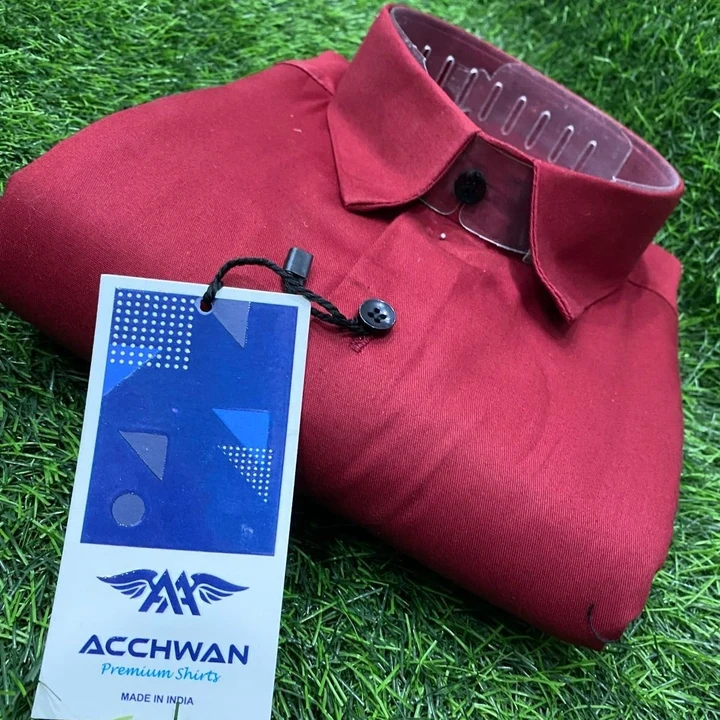 Maroon Cotton Shirts  uploaded by Acchwan Apparel  on 6/25/2023