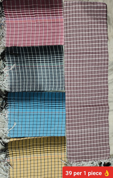  Good quality Cotton gamcha / parna  uploaded by R.S.G Readymade , Shani cloth house  on 6/25/2023