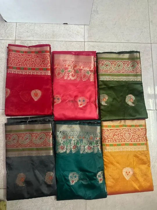 Organja fancy saree uploaded by business on 6/25/2023