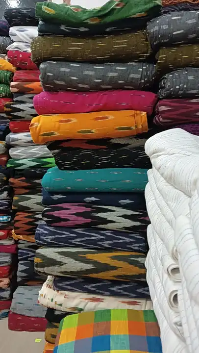 ikkat weaving Cotton fabrics  uploaded by Isha Fabrex on 6/25/2023