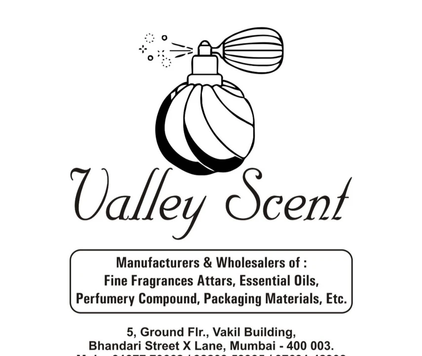 Visiting card store images of Valley scent