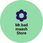 Business logo of Mr.badmaash store