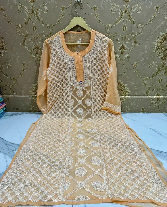 Georgette kurti  uploaded by business on 6/25/2023