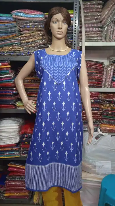 Pure Cotton Kurti.... uploaded by business on 6/25/2023