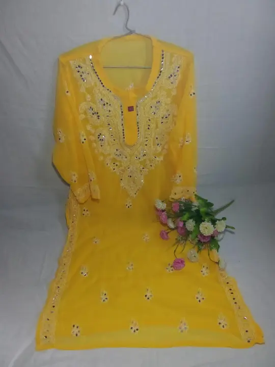 Lucknowi Georgette handwork Kurtis with inner  uploaded by ARSHIYA FASHION on 6/25/2023