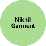 Business logo of Nikhil garment