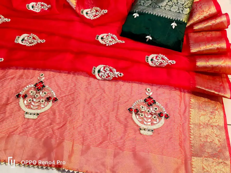 Product uploaded by Jaipuri wholesale gotta patti kurtis nd sarees on 6/25/2023