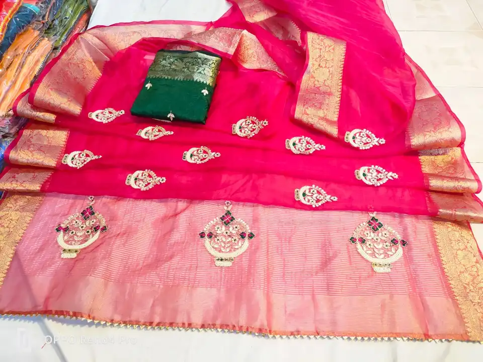 Product uploaded by Jaipuri wholesale gotta patti kurtis nd sarees on 6/25/2023