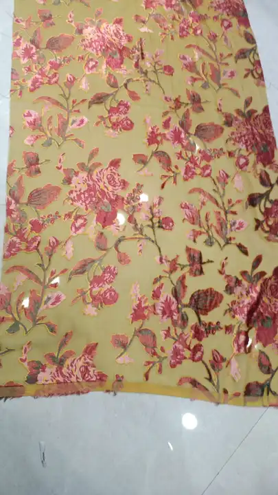 Velvet brasso fabric uploaded by Shree Sai Creation on 6/25/2023