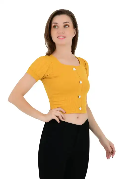 Crop top button  uploaded by Alpha zone on 6/25/2023
