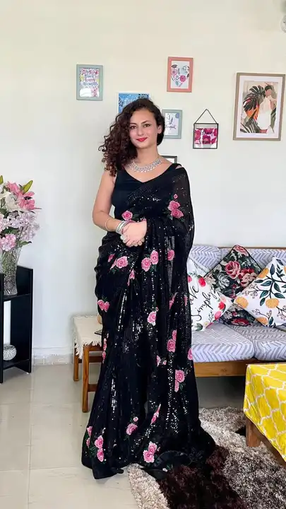 New Sequence sareee  uploaded by Fashion designer saree  on 6/25/2023