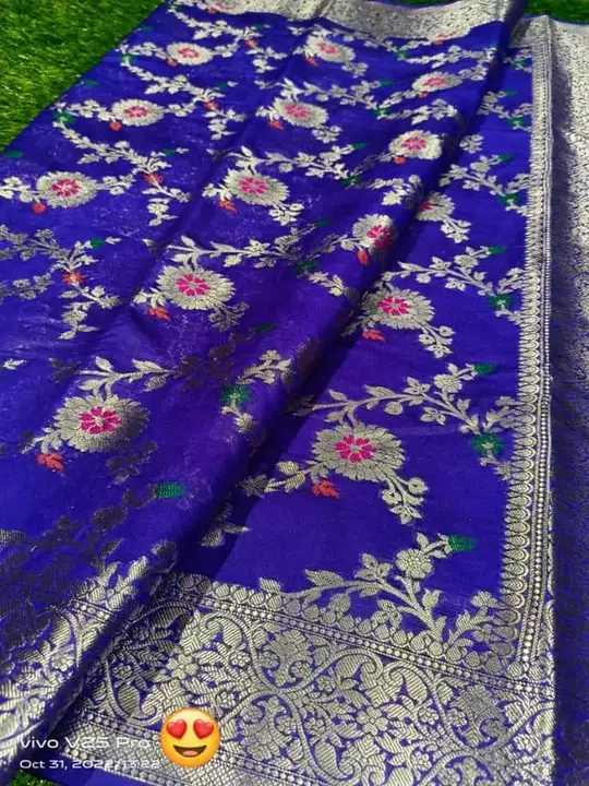 New soft silk saree  uploaded by Fashion designer saree  on 6/25/2023