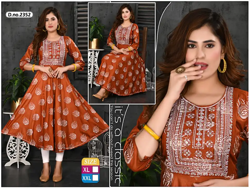 Multiple Casual & Kajal Style Printed Cotton Kurti at Rs 500/piece in Ajmer