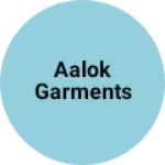 Business logo of Aalok garments