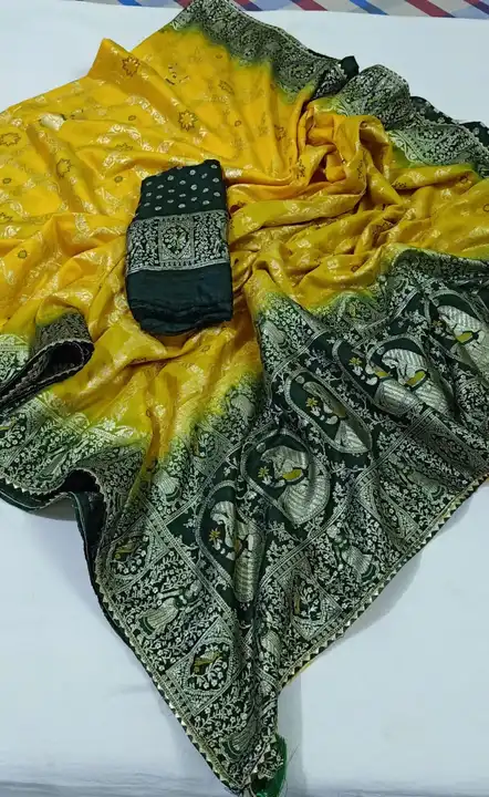 Rasian Dola Silk MX Jari fabric uploaded by Deepika Designer Saree on 6/26/2023
