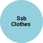 Business logo of SSB Clothes