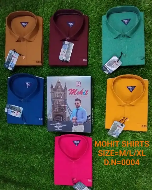 Mohit shirts  uploaded by R.m.garment Rohit shirts Kolkata on 6/26/2023
