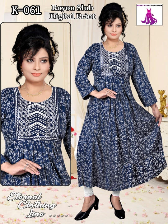 Rate;275/_
Rayon slub
Size : xl,xxl
4 PC's 4 colours chart uploaded by Ridhi Sidhi Creation on 6/26/2023