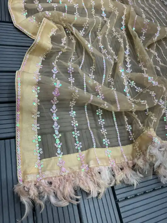 Beautiful Sequins Saree Collection uploaded by Rajershi Store on 6/26/2023