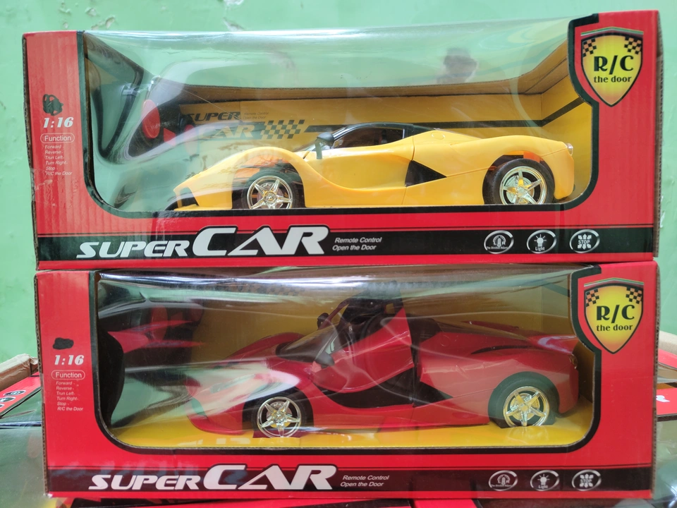 Ferrari open door rechargable remote control car for kids uploaded by business on 6/26/2023