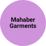 Business logo of Mahaber garments