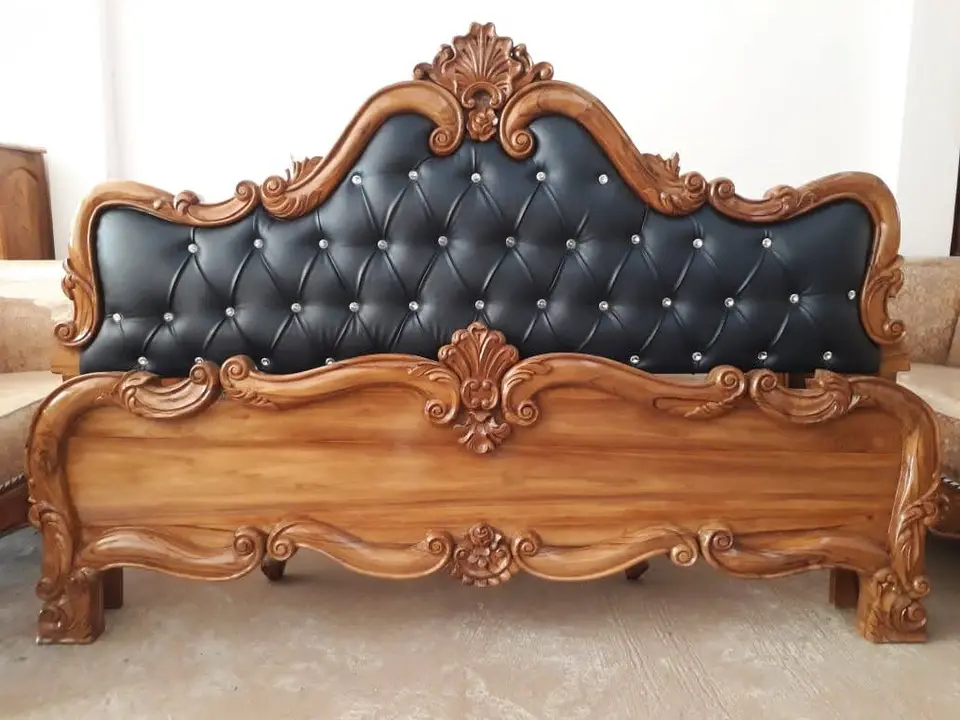 Double Bed sesam wood  uploaded by business on 6/26/2023