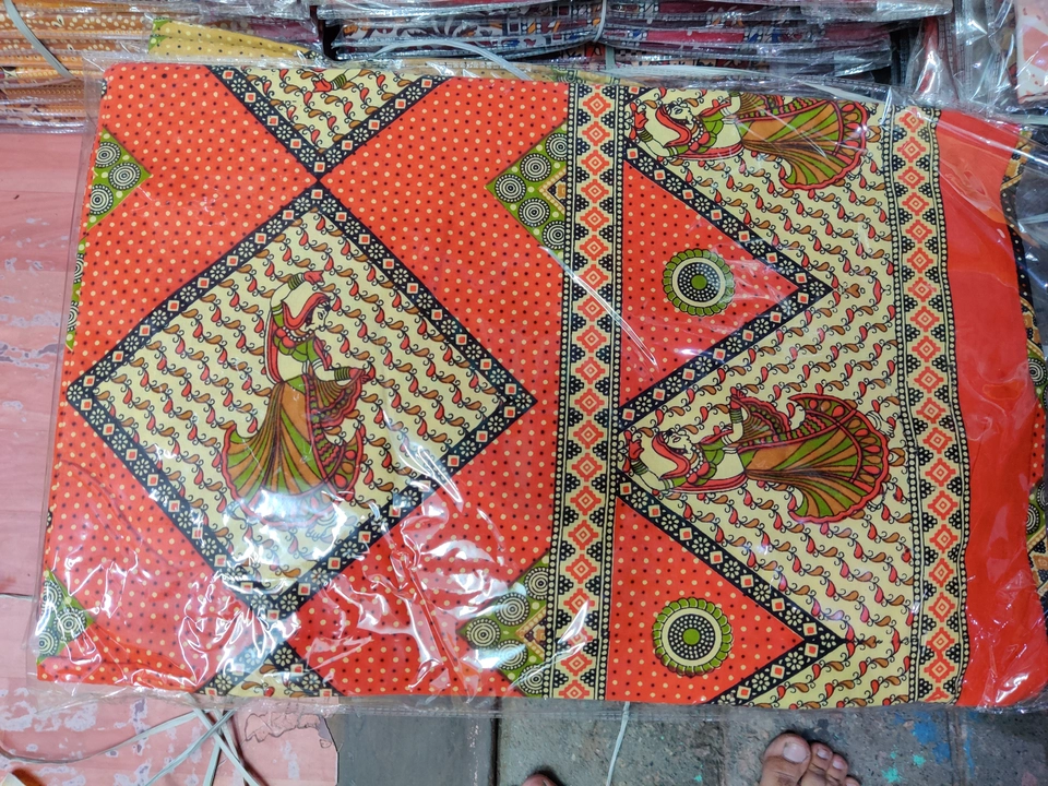 Jaipuri Rajasthani Design Double Bed Sheets King Size  uploaded by Laven Exclusive on 6/26/2023