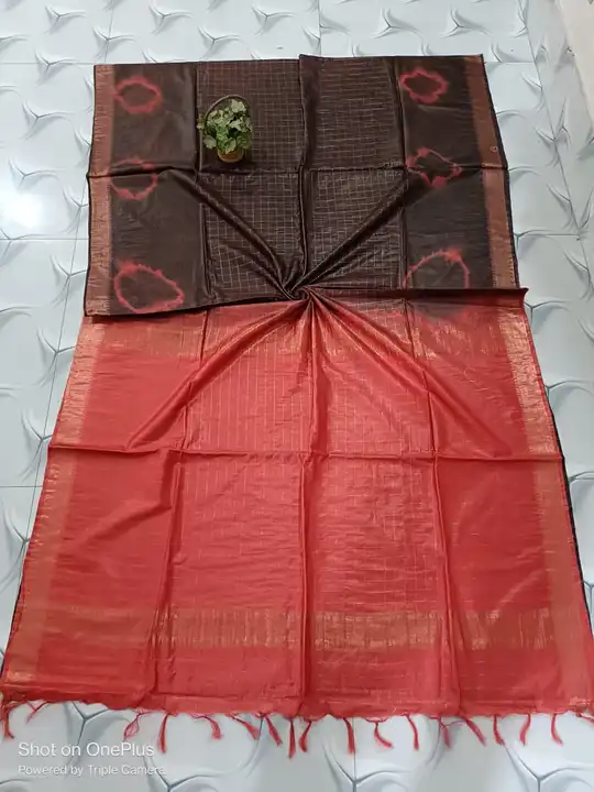Semi silk saree uploaded by WeaveMe India on 6/26/2023