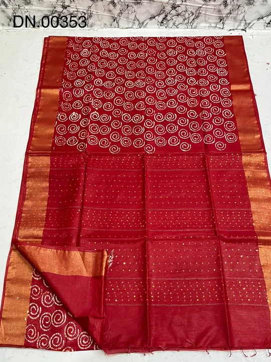Batik silk saree uploaded by WeaveMe India on 6/26/2023