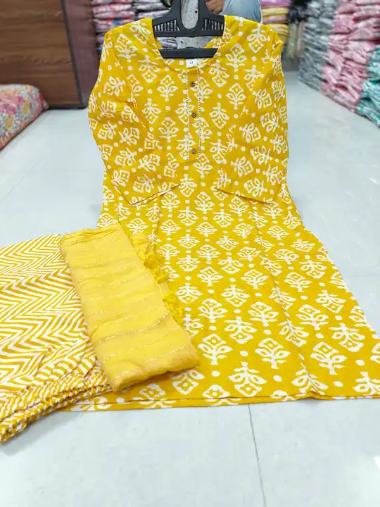 Kurti pant with dupatta uploaded by business on 6/26/2023