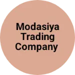Business logo of Modasiya trading company
