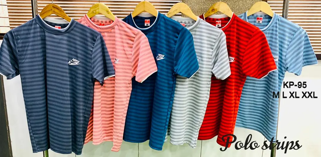 T Shirts stripe uploaded by Gopal G Garments on 6/26/2023